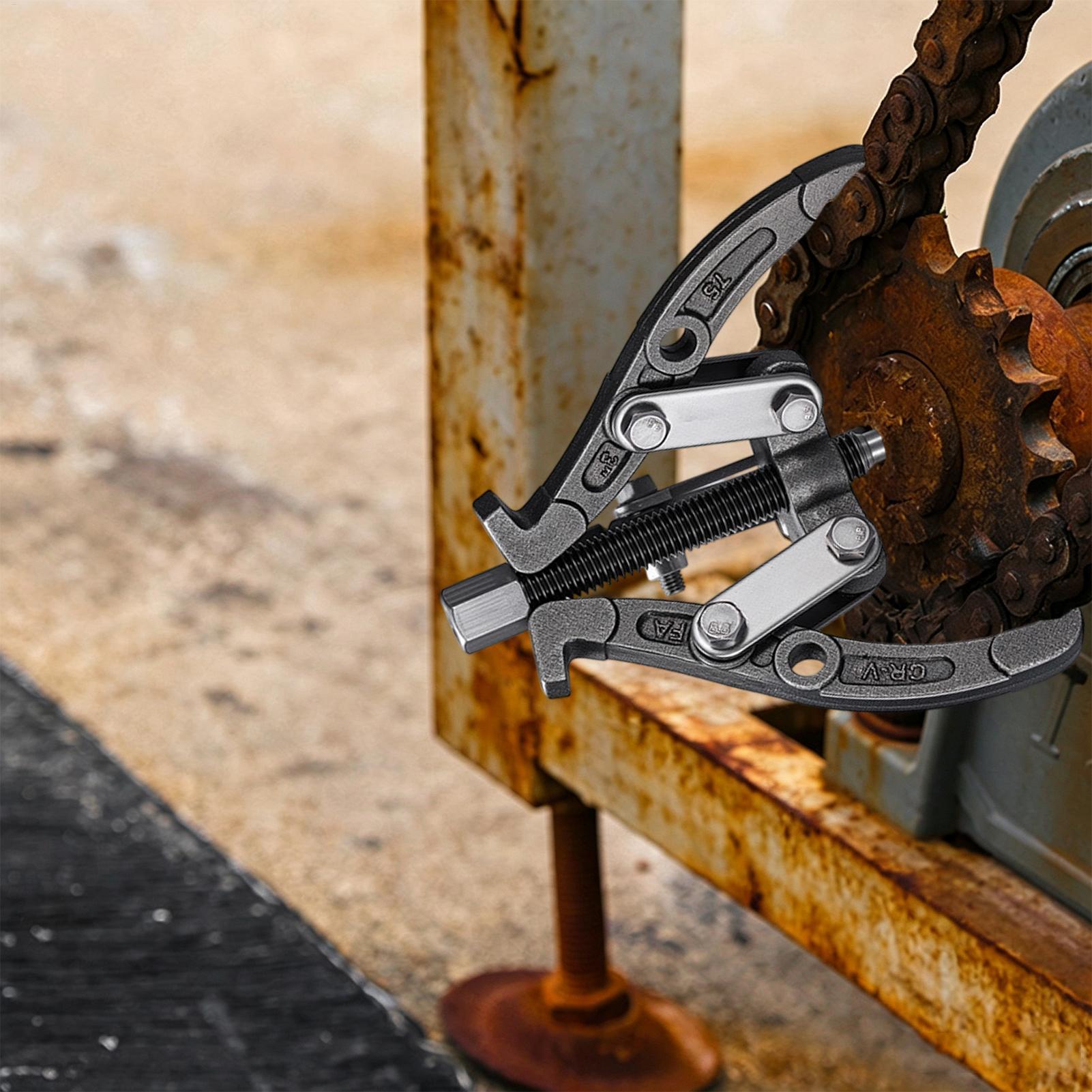 Heavy Equipment Maintenance - เครื่องมือถอดเฟืองแบบ 3 ขากรรไกร/2 ขากรรไกร สำหรับงานหนัก แบบปรับทิศทางได้