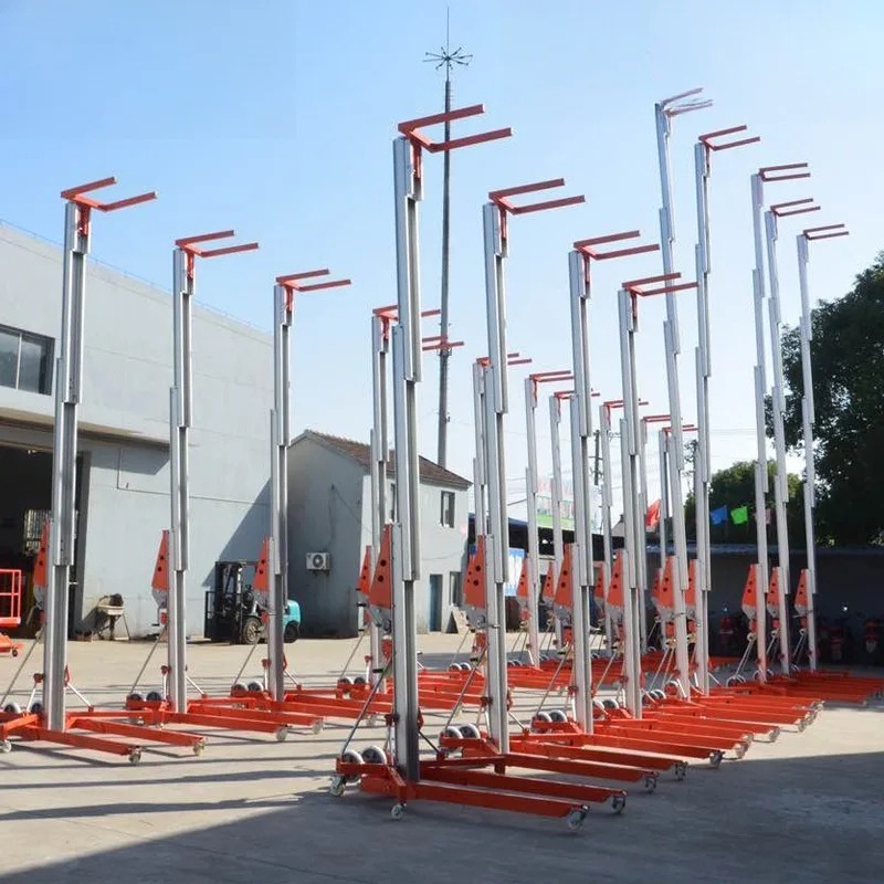 Scissor Lift Table Hydraulic - แท่นยกแบบแมนนวลทำจากอลูมิเนียมอัลลอยด์ แท่นยกไฮดรอลิกแบบกรรไกรขนาดเล็ก สำหรับใช้ในโรงงานอุตสาหกรรม