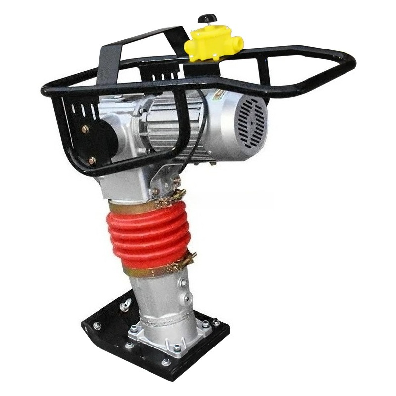 Plate Compactor Vibrator - เครื่องบดอัดดินแบบแผ่นเรียบไฟฟ้า, เครื่องบดอัดดินแบบสั่นสะเทือนสำหรับงานก่อสร้างถนน