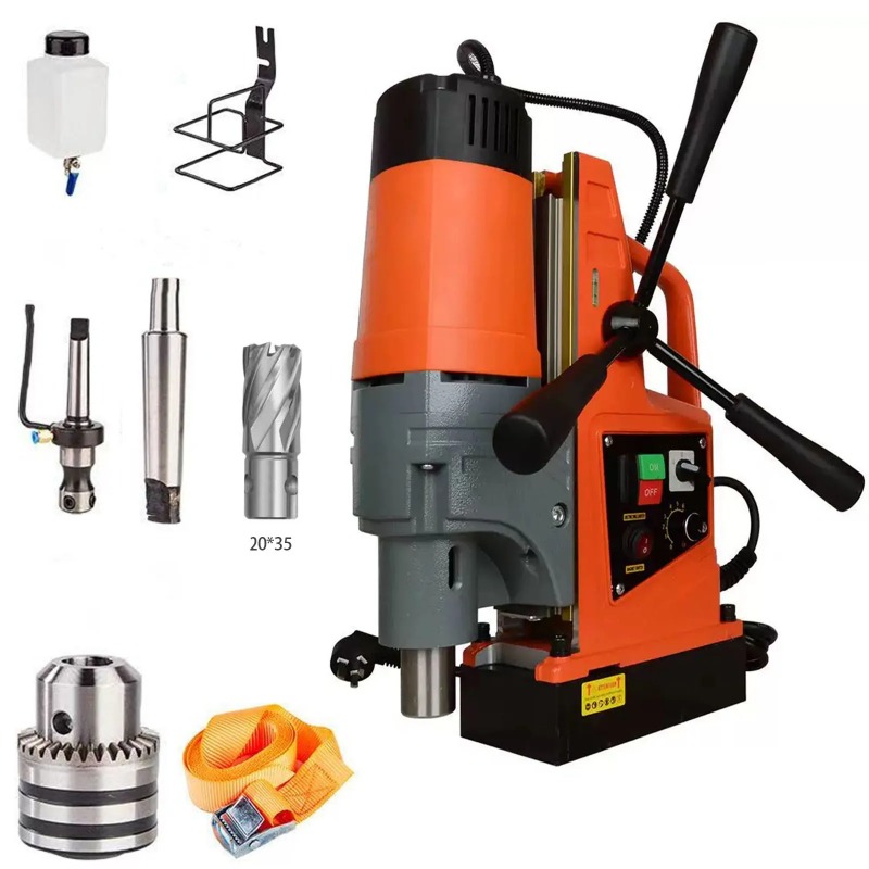 สว่านแม่เหล็กแบบพกพา 2000 วัตต - Magnetic Drill Press บทวิจารณ์และราคา