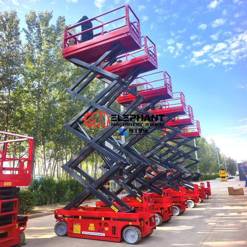 แพลตฟอร์มยกแบบไฮดรอลิกแบบเคลื่ - Scissor Lift Table Hydraulic บทวิจารณ์และราคา