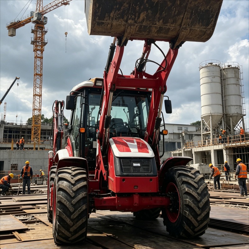 รถตักล้อยางตีนตะขาบเกรดอุตสาหก - Heavy Equipment Work บทวิจารณ์และราคา