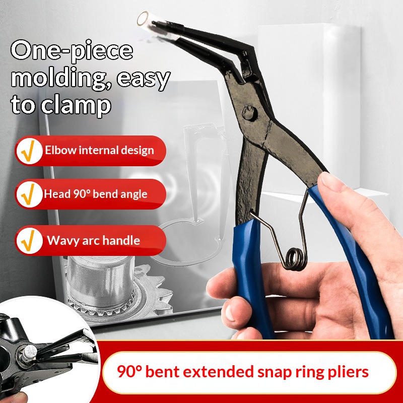 คีมถอดแหวนล็อคแบบงอ 90 องศา HO - Heavy Equipment Maintenance บทวิจารณ์และราคา