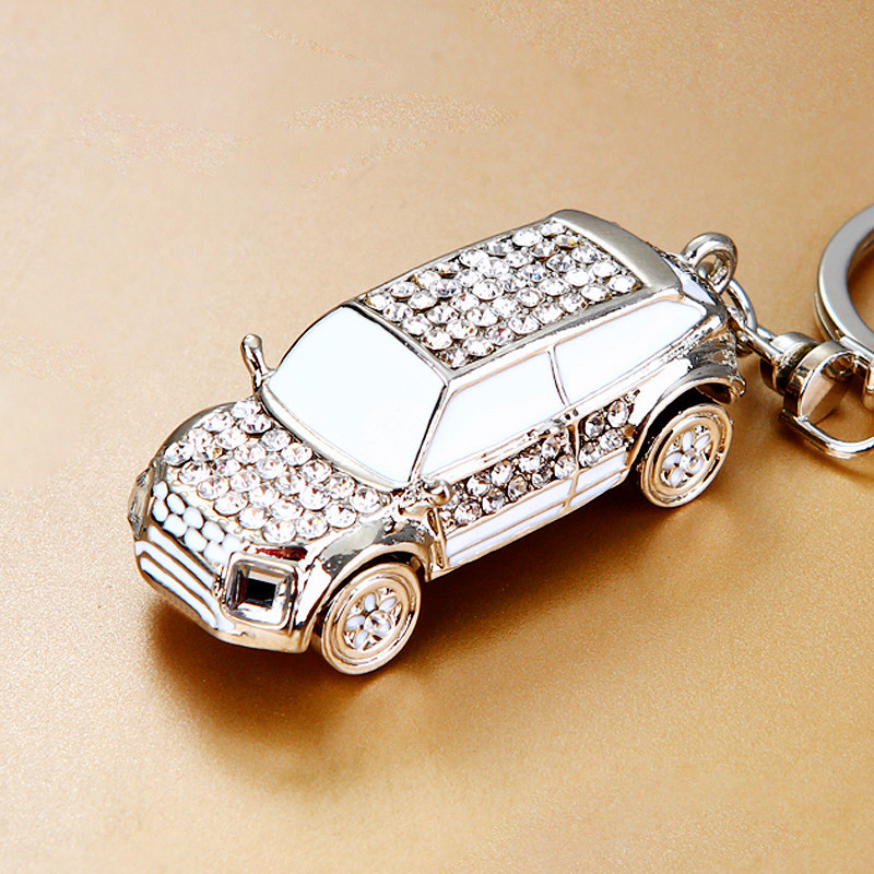 Hot Mini รถพวงกุญแจ Rhinestone - Heavy Equipment Key Ring บทวิจารณ์และราคา