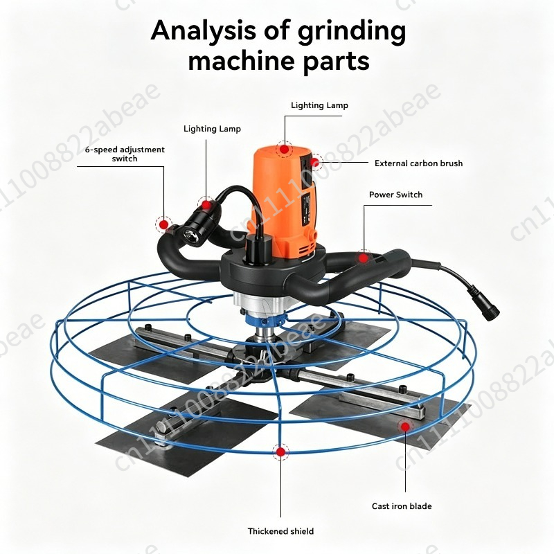เกรียงฉาบปูน คอนกรีต เครื่องขั - Power Trowel Concrete บทวิจารณ์และราคา