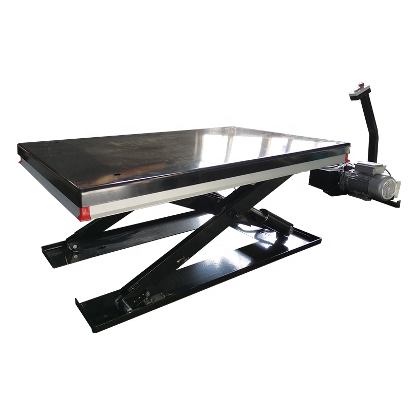 ลิฟท์กรรไกรไฟฟ้า 500 กก. 1000  - Scissor Lift Table Hydraulic บทวิจารณ์และราคา