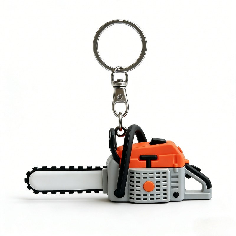พวงกุญแจเลื่อยยนต์จิ๋ว น่ารัก  - Heavy Equipment Key Ring บทวิจารณ์และราคา