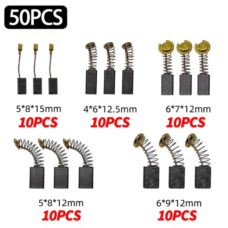 แปรงคาร์บอนแบบหนัก 50 ชิ้นพร้อ - Heavy Equipment Maintenance บทวิจารณ์และราคา