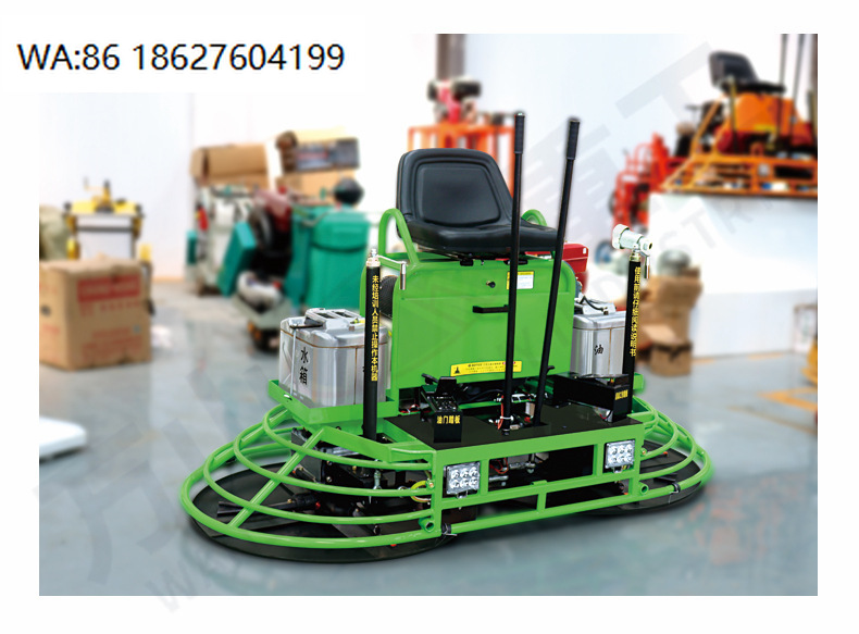 เครื่องขัดคอนกรีตแบบหมุนสองหัว - Power Trowel Concrete บทวิจารณ์และราคา