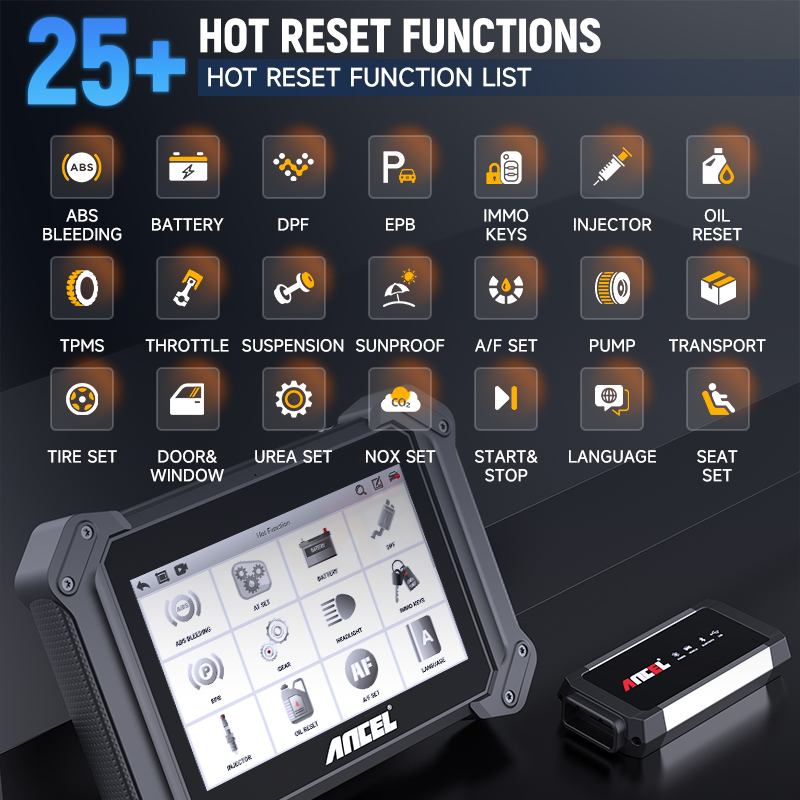 ANCEL V6 Pro + HD Heavy Duty ร - Heavy Equipment Diagnostic Software บทวิจารณ์และราคา