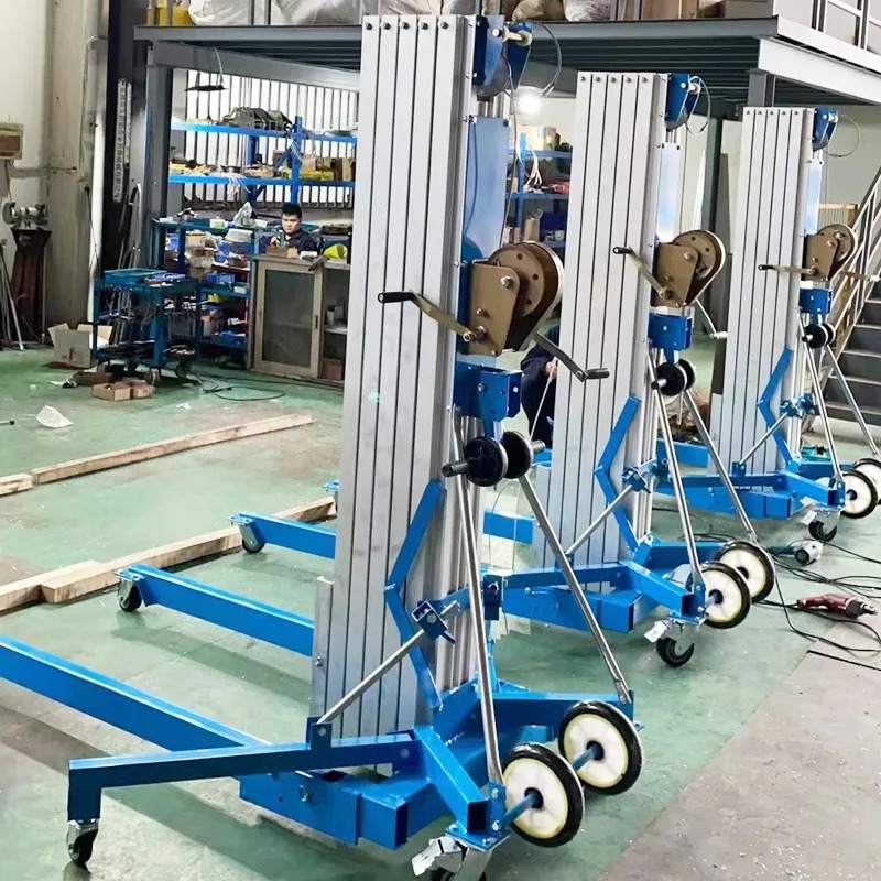 แท่นยกแบบแมนนวลทำจากอลูมิเนียม - Scissor Lift Table Hydraulic บทวิจารณ์และราคา