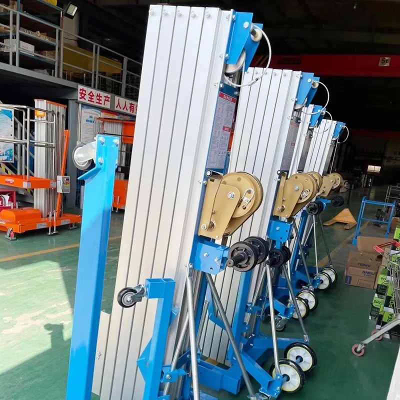 แท่นยกแบบแมนนวลทำจากอลูมิเนียม - Scissor Lift Table Hydraulic บทวิจารณ์และราคา