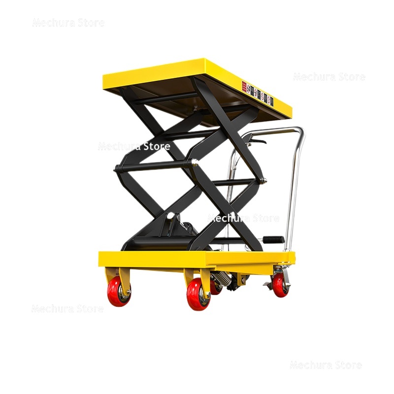 รถยกไฮดรอลิกแบบกรรไกร - รถยกพา - Scissor Lift Table Hydraulic บทวิจารณ์และราคา