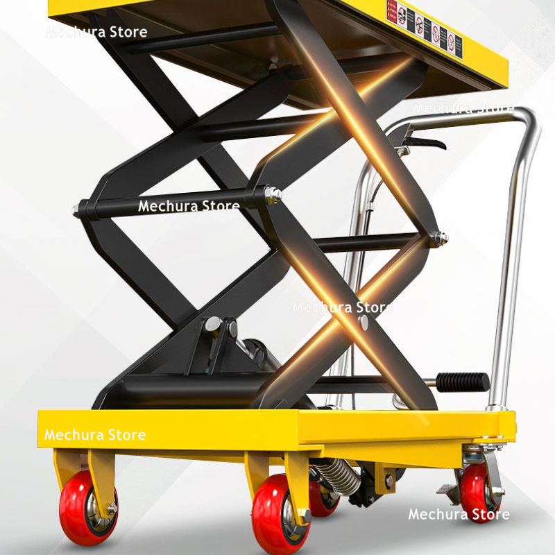 รถยกไฮดรอลิกแบบกรรไกร - รถยกพา - Scissor Lift Table Hydraulic บทวิจารณ์และราคา