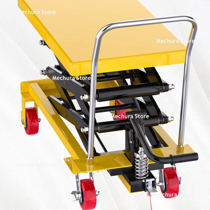 รถยกไฮดรอลิกแบบกรรไกร - รถยกพา - Scissor Lift Table Hydraulic บทวิจารณ์และราคา