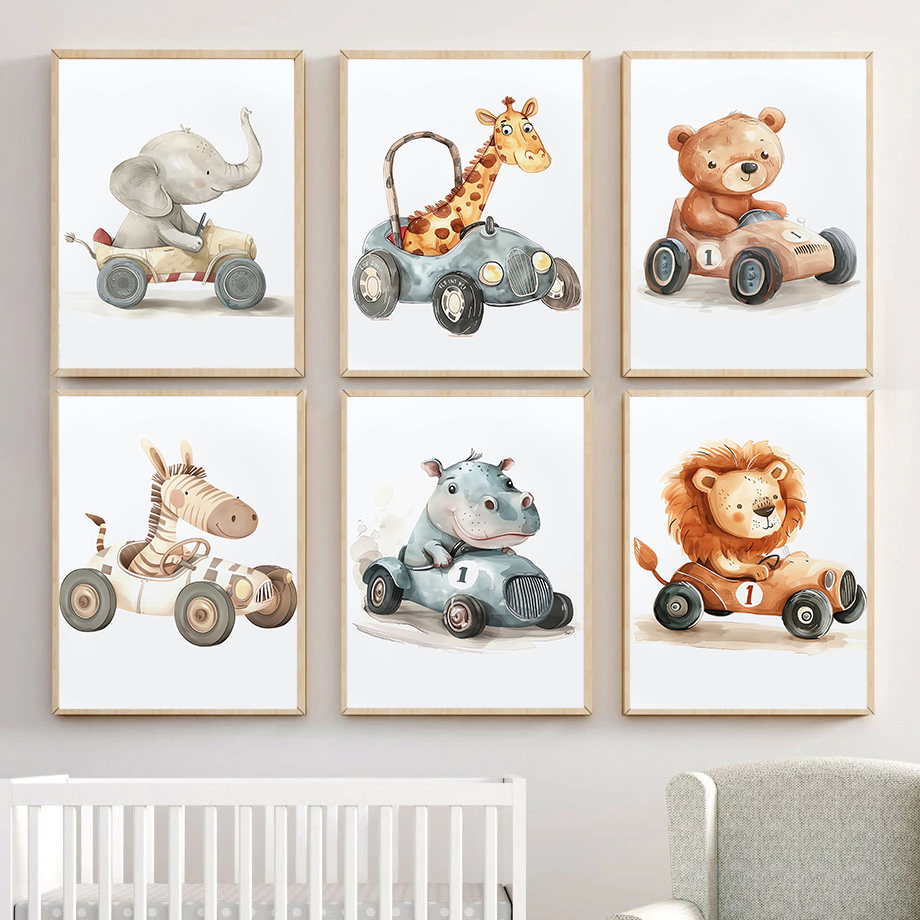 ภาพพิมพ์บนผ้าใบลายสัตว์ในรถยนต - Heavy Equipment Background บทวิจารณ์และราคา