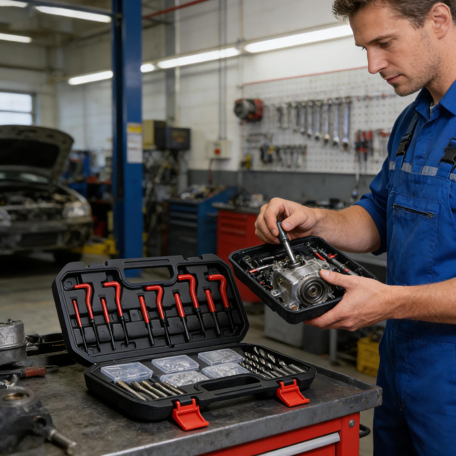 ชุดซ่อมเกลียวเฮลิคอยล์แบบเมตริ - Heavy Equipment Maintenance บทวิจารณ์และราคา