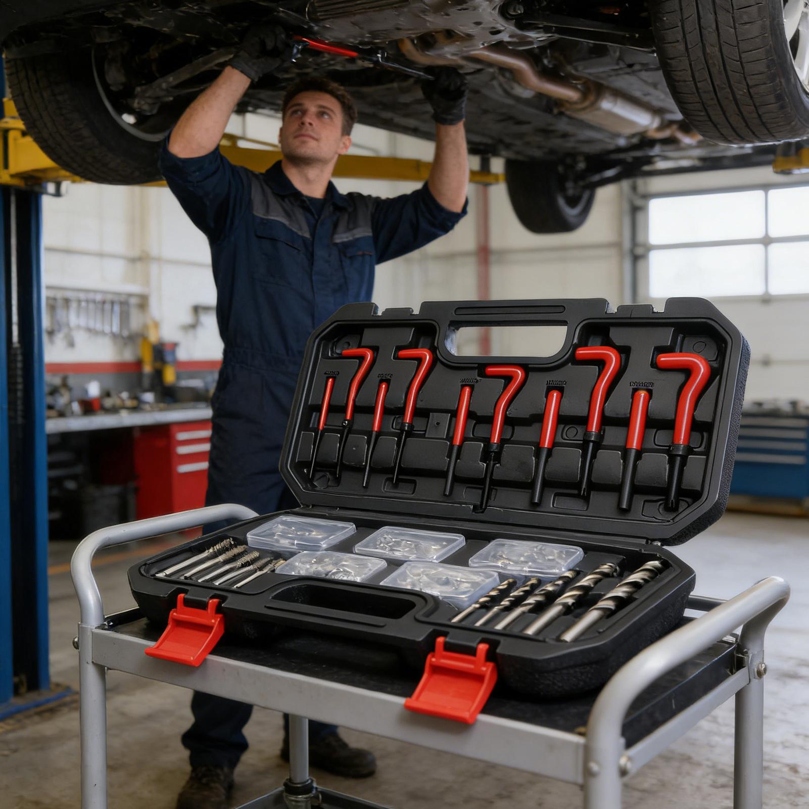 ชุดซ่อมเกลียวเฮลิคอยล์แบบเมตริ - Heavy Equipment Maintenance บทวิจารณ์และราคา