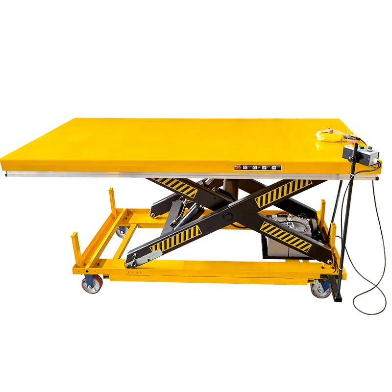 โต๊ะยกแบบกรรไกรไฟฟ้าไฮดรอลิกแบ - Scissor Lift Table Hydraulic บทวิจารณ์และราคา
