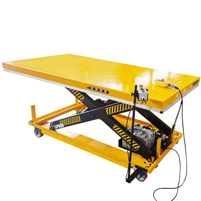 โต๊ะยกแบบกรรไกรไฟฟ้าไฮดรอลิกแบ - Scissor Lift Table Hydraulic บทวิจารณ์และราคา