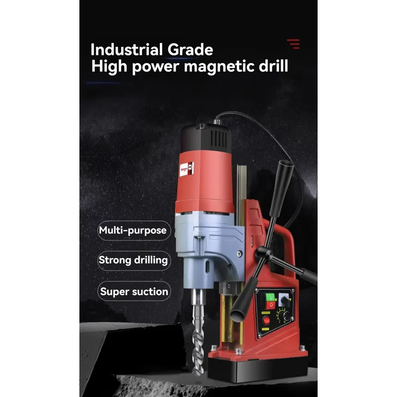 เครื่องเจาะแม่เหล็กไฟฟ้ารุ่นล่ - Magnetic Drill Press บทวิจารณ์และราคา