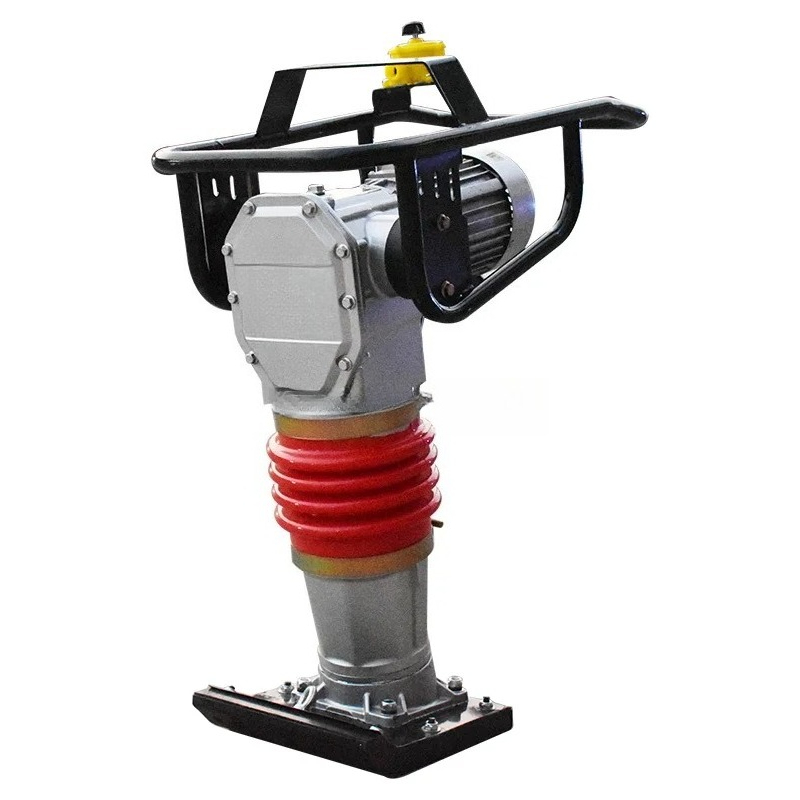 เครื่องบดอัดดินแบบแผ่นเรียบไฟฟ - Plate Compactor Vibrator บทวิจารณ์และราคา