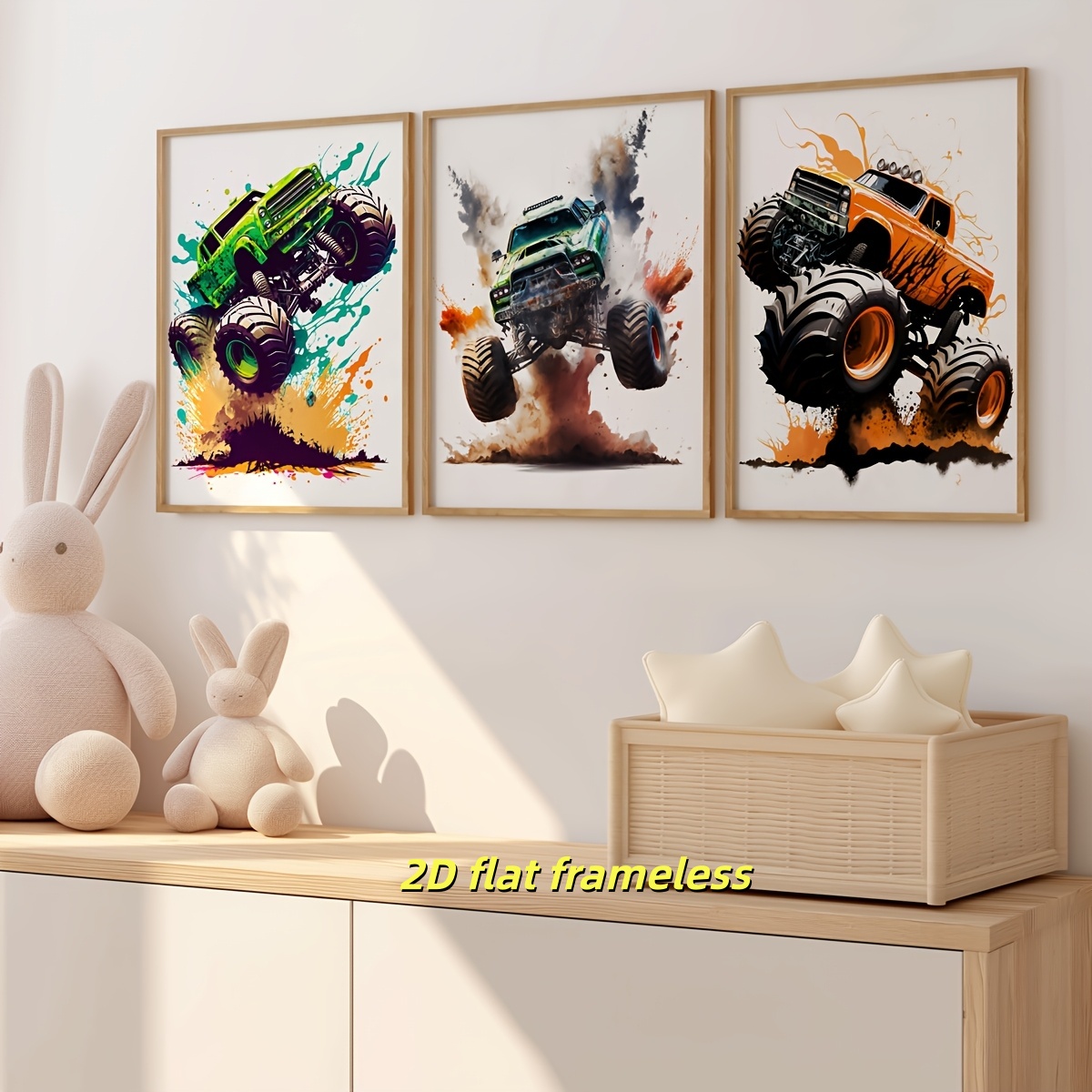โปสเตอร์ผ้าใบศิลปะลายรถบรรทุกม - Heavy Equipment Background บทวิจารณ์และราคา