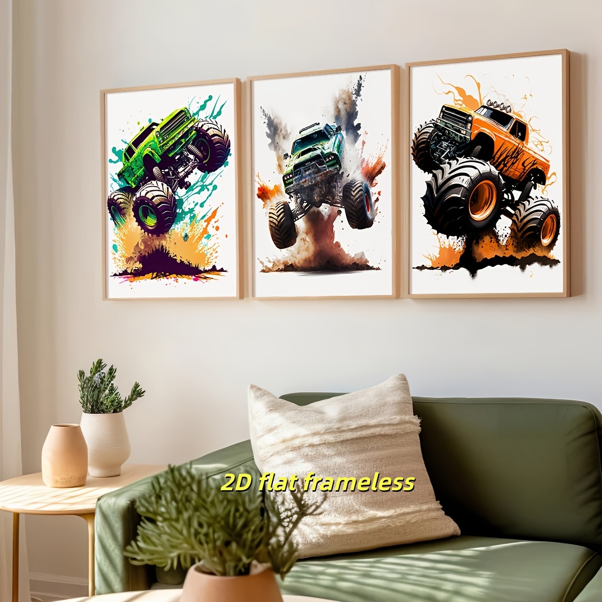 โปสเตอร์ผ้าใบศิลปะลายรถบรรทุกม - Heavy Equipment Background บทวิจารณ์และราคา
